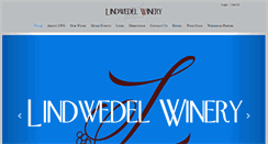 Desktop Screenshot of lindwedelwinery.com